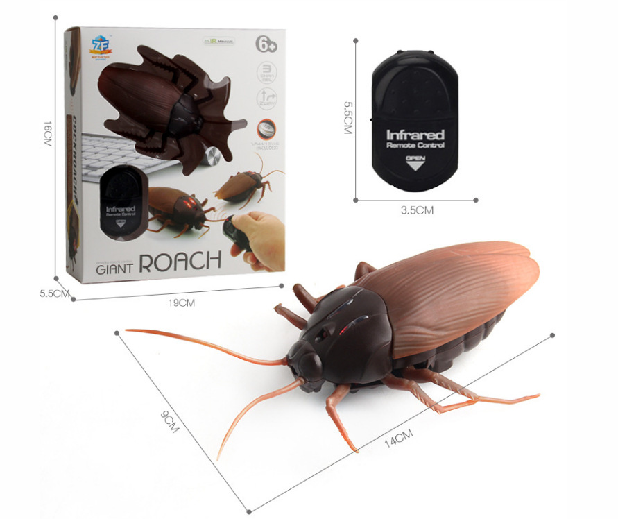 Transfronterizo DE LOS NIÑOS eléctrico inalámbrico de control remoto de simulación ciempiés escorpión escarabajo araña parodia animal modelo de juguete