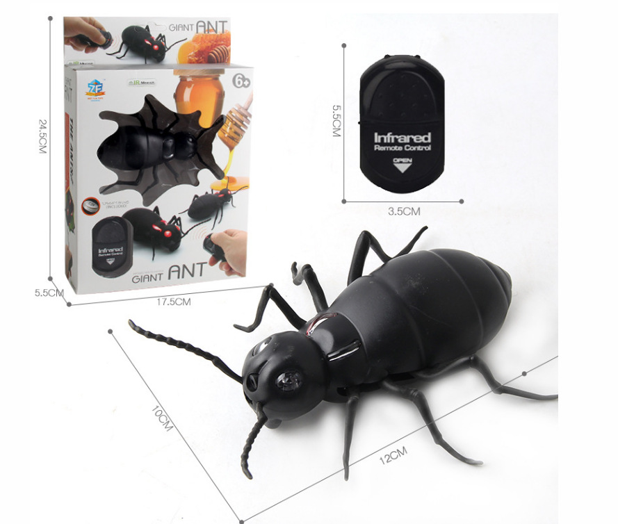 Transfronterizo DE LOS NIÑOS eléctrico inalámbrico de control remoto de simulación ciempiés escorpión escarabajo araña parodia animal modelo de juguete