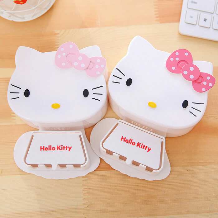 Cartoon cute toothbrush, cleansing milk, toothpaste, storage system, storage box