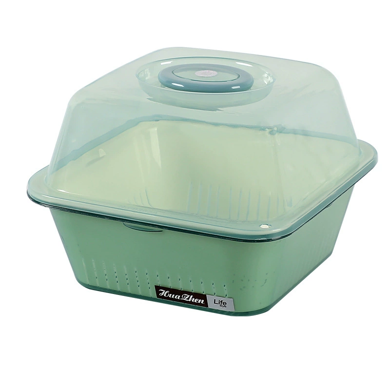 (Cross-border trading), double-layer plastic drying rack for fruits and vegetables