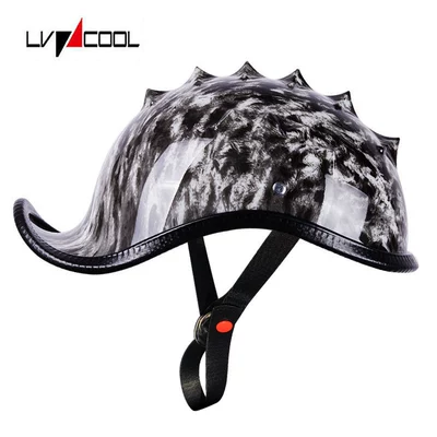 Motosiklet kaskı (dəbilqə) — Breathable Electric Vehicle Riding Helmet - 2-coqun-demon-m