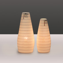 创意浪漫陶瓷台灯书房家用客厅小夜灯装饰摆件工艺送礼品香薰灯