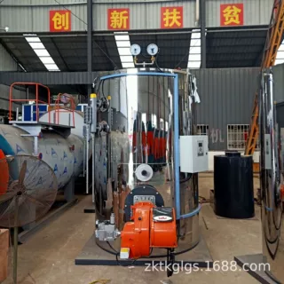 厂家供应太康LSS立式燃气蒸汽锅炉 工厂专用0.5T小型燃油蒸汽锅炉