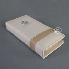 酒店用品宾馆客房台牌遥控器夹皮革遥控器套收纳服务指南夹手册