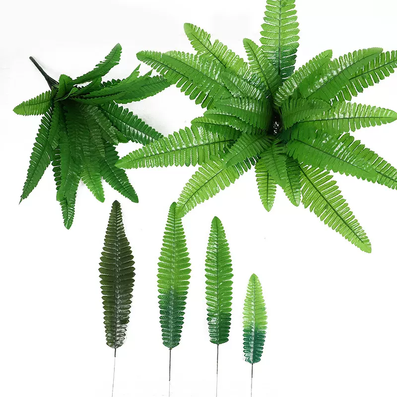 波斯草厥叶仿真花家居装饰绿植婚庆盆栽仿真植物墙配件把束波斯叶