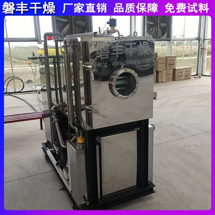 大型农副产品真空冷冻干燥机 百合冻干银耳羹冻干 速溶汤冻干设备