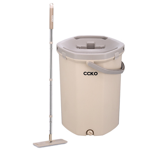 CCKO hand-washable rotary mop household lazy mop artifact automatic water bucket mop holder wet and dry use