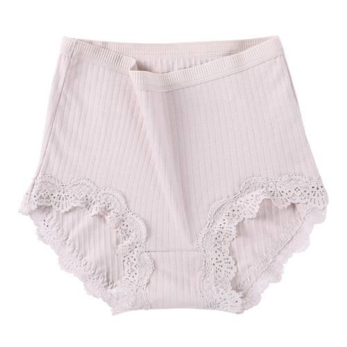 High-waist pure cotton women's underwear, full-cotton gusset, mother's pants for middle-aged women, plus size, new style