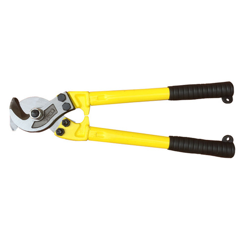 Qinuo labor-saving cable cutter manual long wire cutter neutral heavy-duty electrician double-handled thick wire cutter large cable cutter