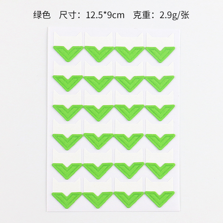 Pegatinas de esquina de álbum DIY retro 14 pegatinas de esquina de papel Kraft de color sólido de tapa dura 24 piezas en pegatinas de esquina de color caramelo hechas a mano