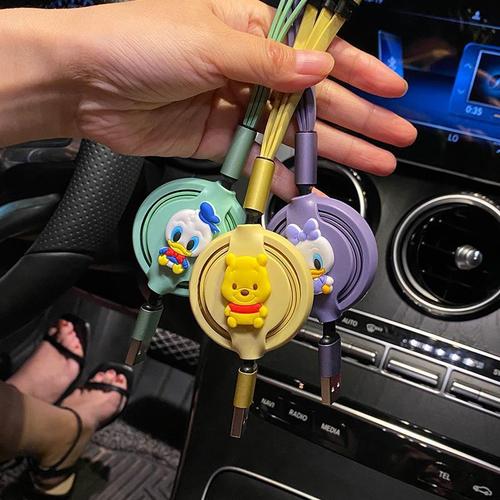 Car supplies one-to-one three-in-one charging cable multi-head mobile phone data cable fast charging flash typec Apple Android
