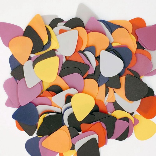 Frosted pick 0.5 0.71 0.1 shrapnel folk acoustic guitar ABS frosted pick folk acoustic guitar shrapnel