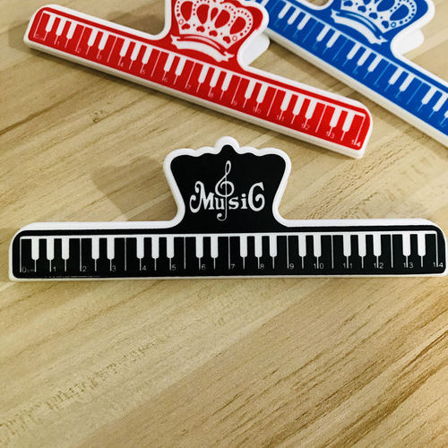 Universal music score clip, large music score clip, piano score clip, music score clip, music stand clip, multi-color, optional multi-color matching