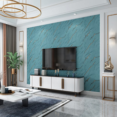 New Film and Television Wall Marble Pattern 3D Stereoscopic Wallpaper for Home Living Room and Bedroom Modern Simple Deer Skin Velvet Wallpaper