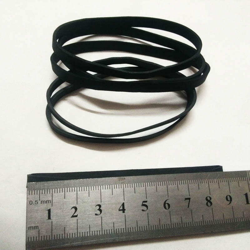 小批量黑色橡皮筋制做/黑色橡皮筋批发/宽条黑色橡皮筋