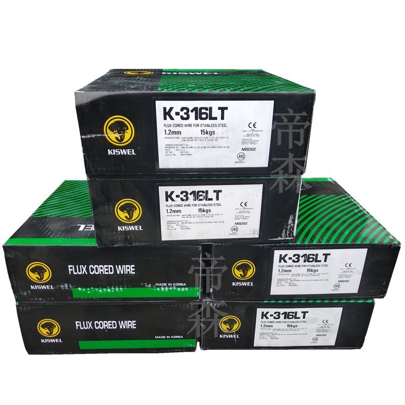 韩国高丽K-81TSR低温钢药芯焊丝 E81T1-K2低温钢焊丝 现货供应