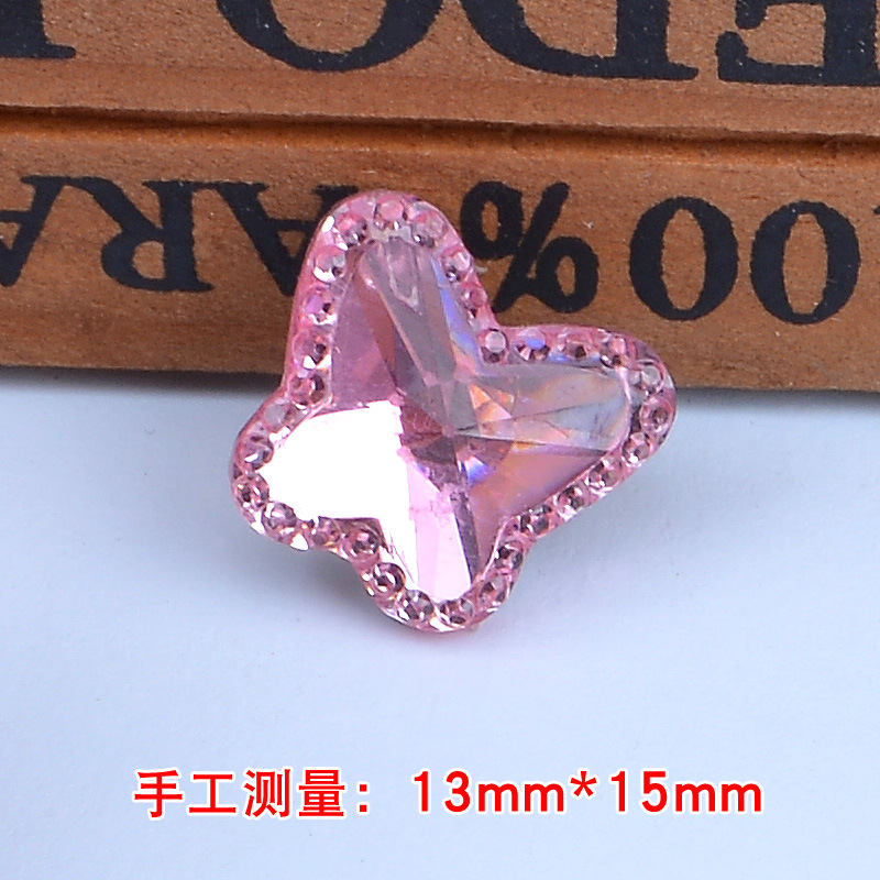 21 Gem pink butterflies