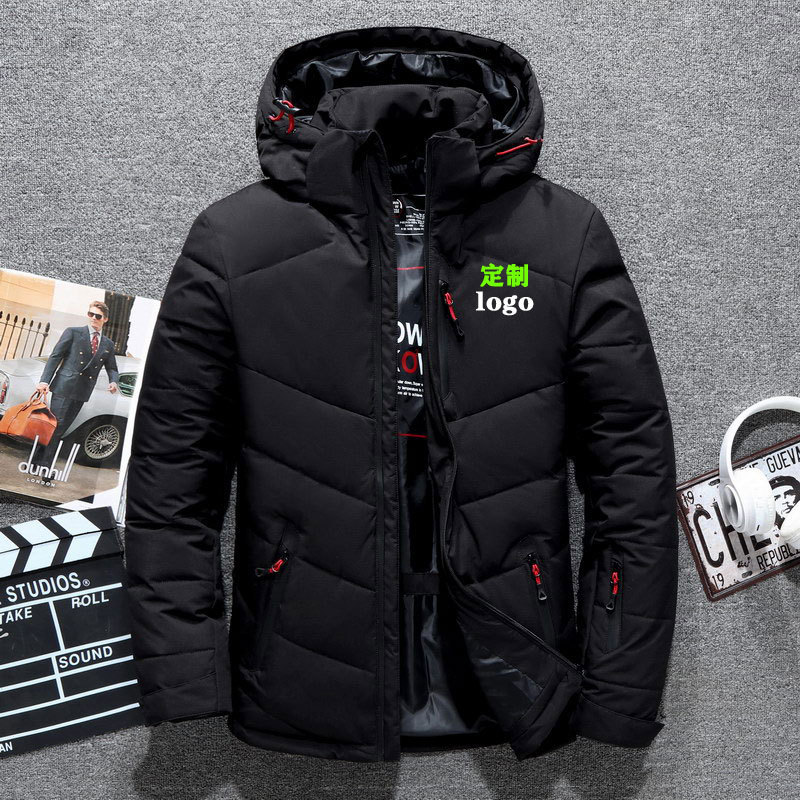 New Outdoor Sports Style Men's Down Jacket Foreign Trade Europe and America Thickened Down Jacket for Young Students Men's Sports Jacket New Outdoor Sports Style Men's Down Jacket Foreign Trade Europe and America Thickened Down Jacket for Young Students Men's Sports Jacket