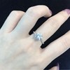 Wedding ring, accessory, silver 925 sample, micro incrustation