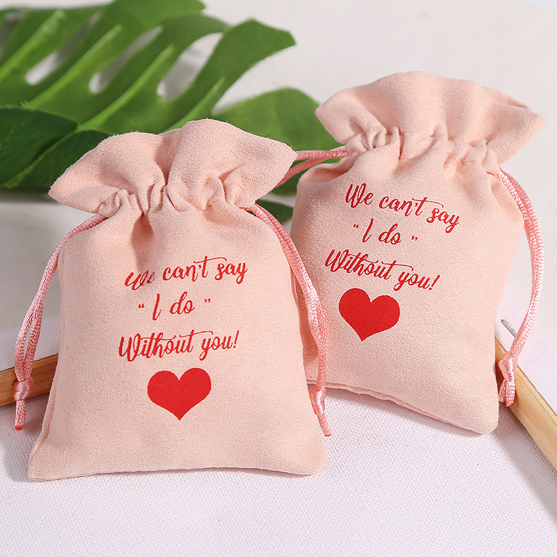 厂家直供法兰绒束口绒袋首饰珠宝饰品收纳袋福袋锦囊抽绳袋批发