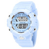 Digital watch suitable for men and women, calendar for elementary school students, stopwatch, universal lamp