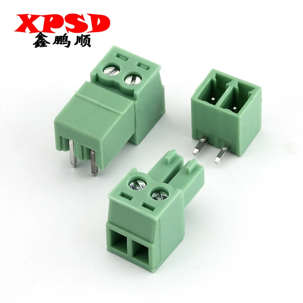 [KF2EDG 3.5MM вставной с 15EDG pcb клеммник изгиб/прямые контакты+ гнездо 2/3/4/5/8/12P]