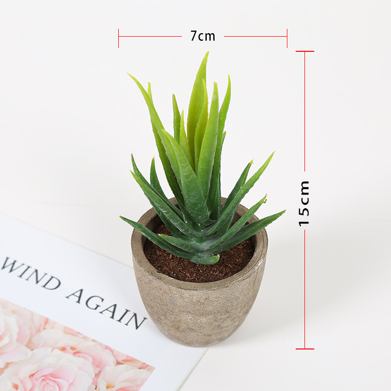 Transfronteriza dedicada simulación pulpa suculenta pequeña simulación de bonsai en maceta fabricantes de plantas suculentas pueden producir según sea necesario