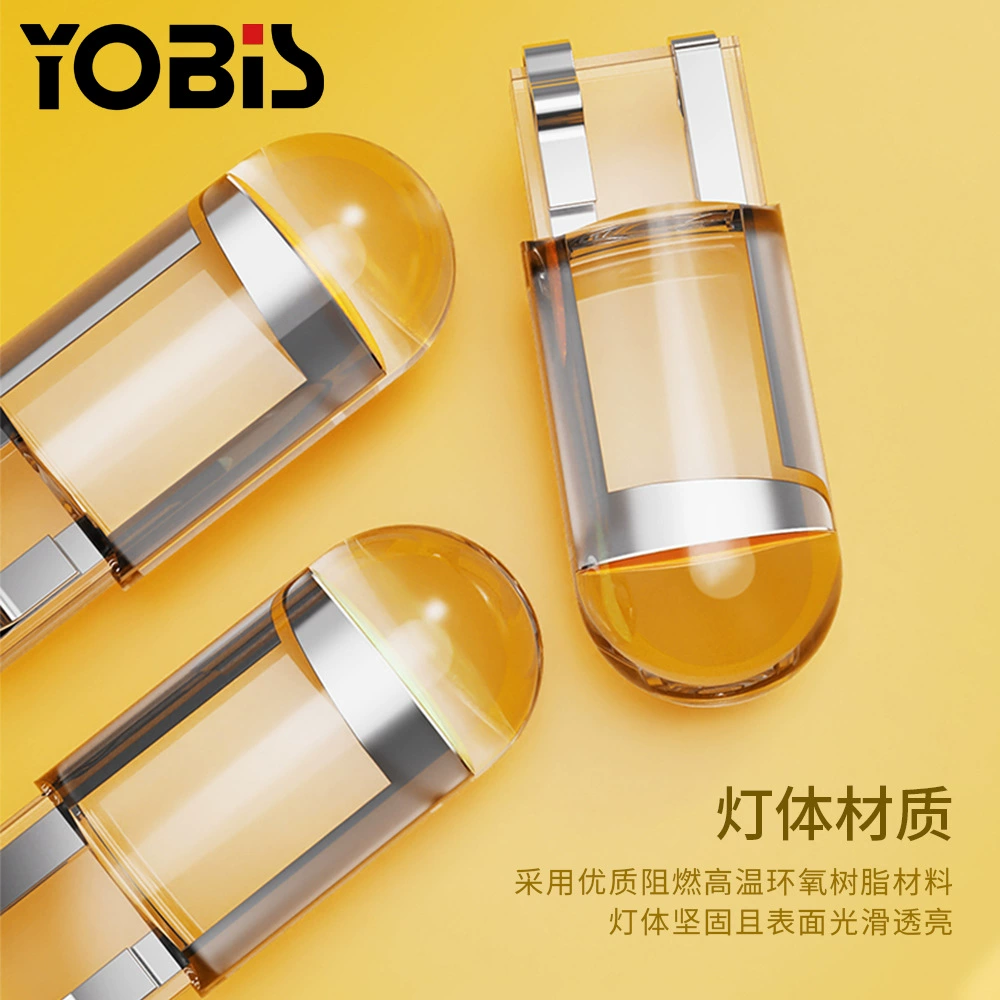 YoBis T10 Glass LED Фары - Высокая яркость COB Лампа с легкой установкой и универсальным использованием