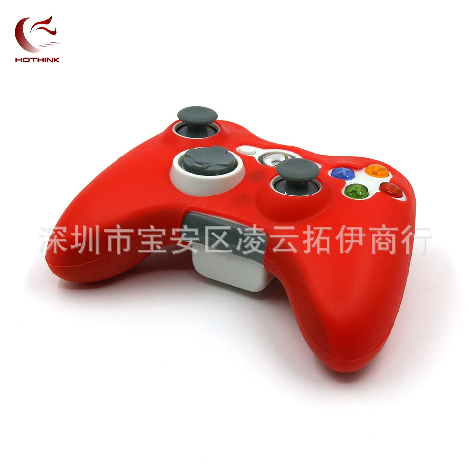 10 цветов контроллер Xbox360 защитная накладка чехол силиконовый обод Xbox 360 SLIM рукав вобла