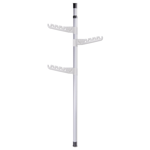 [Delivery] Floor-to-ceiling clothes drying rack, floor-standing clothes rack, multifunctional metal simple bag and coat rack