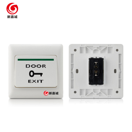 New Jia Cheng 86 model concealed door access switch exit button self-resetting open power panel surface-mounted switch button