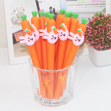 Мультяшный кролик из мягкой резины, ручка-роллер для школьников для фруктов и овощей, обучающие канцтовары, оптовые продажи