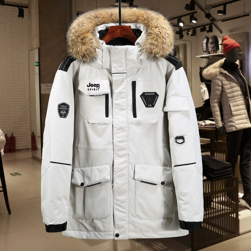 JEEP SPIRIT, пуховик, мужской утепленный Зимний пуховик 5858