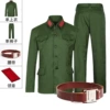 Winter clothes and pants + hat + collar badge + hat badge + waist