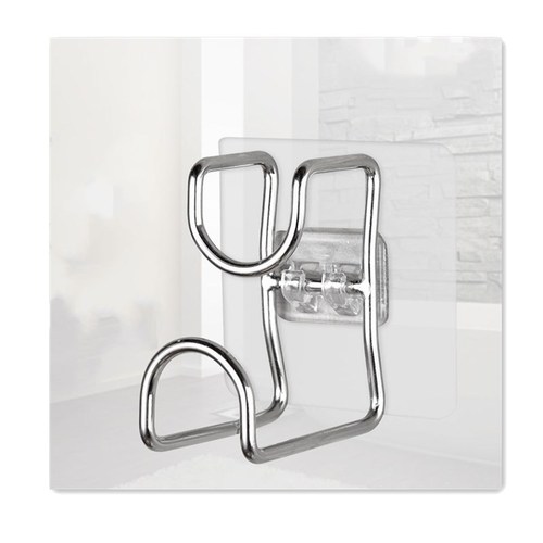 Stainless steel basin hook basin hook storage rack drain basket chopping board sticky hook no punching wall hanging kitchen bathroom