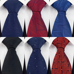 Strong merchants supply 2023 new business striped ties men's suits and ties