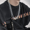 Genuine design acrylic safe accessory, necklace suitable for men and women hip-hop style, internet celebrity