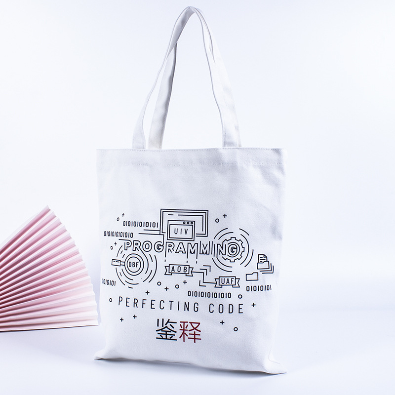 专业生产有底无侧纯白色全棉帆布广告立体袋批发可加LOGO大批量批