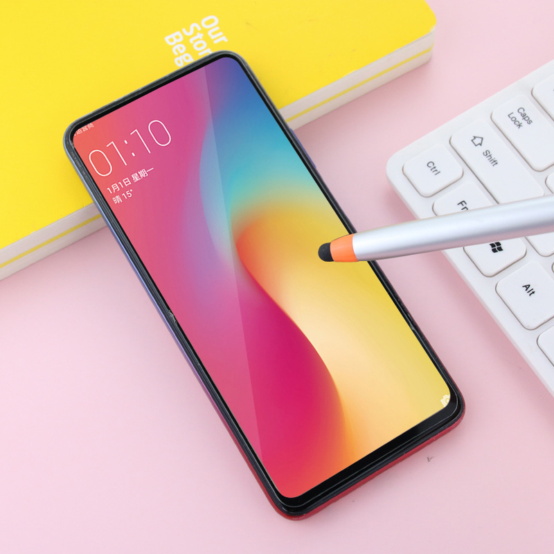 Nueva pluma de resaltador multifuncional pluma de bola pluma de condensador puede imprimir un logotipo de pluma