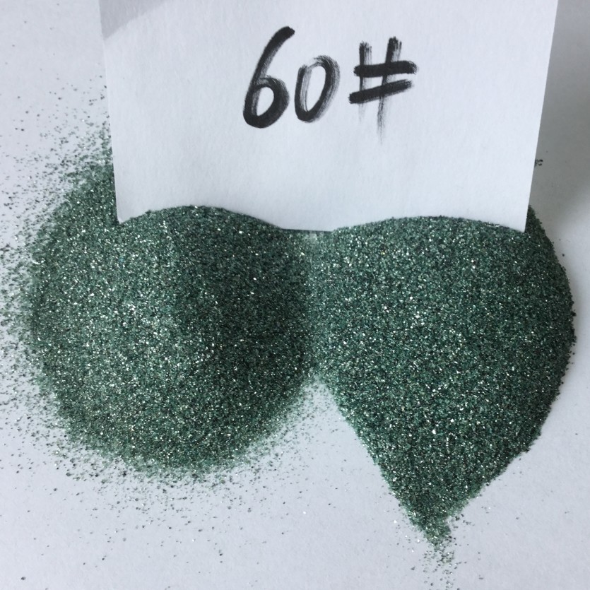 供应绿碳化硅金刚砂60目F60#绿碳化硅GC多少钱