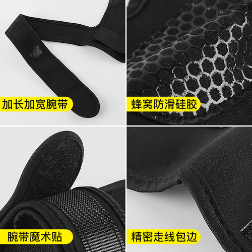 Manufacturer wholesale men's and women's outdoor sports indoor fitness weightlifting non-slip cycling deadlift half-finger gloves