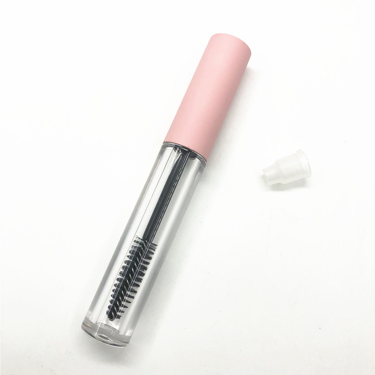 3ml Rosa mascara crecimiento líquido falso pestañas pegamento botella vacía esmalte tubo vacío en stock al por mayor pequeña cantidad impresión