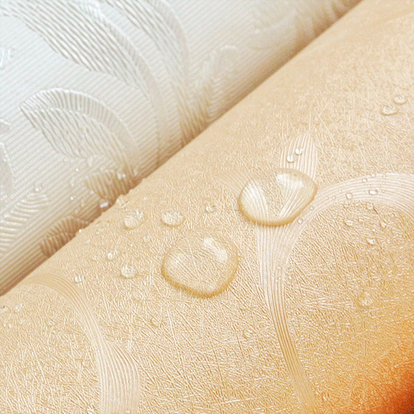 self-adhesive wallpapers PVC on wall