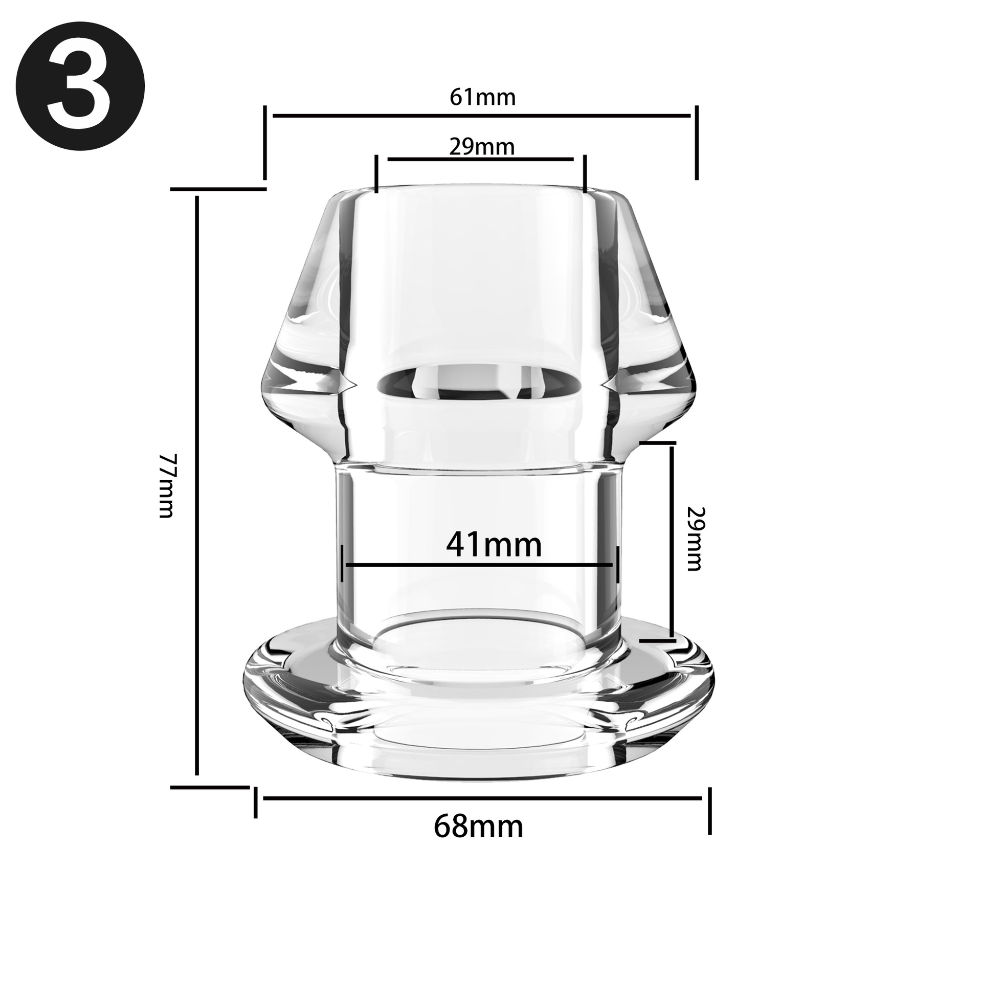 N ° 3 (bolsa de papel de aluminio)