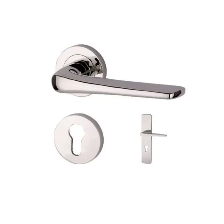 American Stanley 304# stainless steel handle, European standard lock handle, fireproof mortise lock door handle
