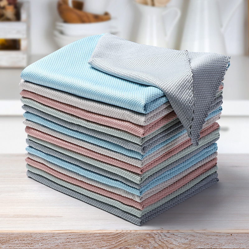 Dish Cloth Kitchen Supplies Dish Cloth Household Water Absor..