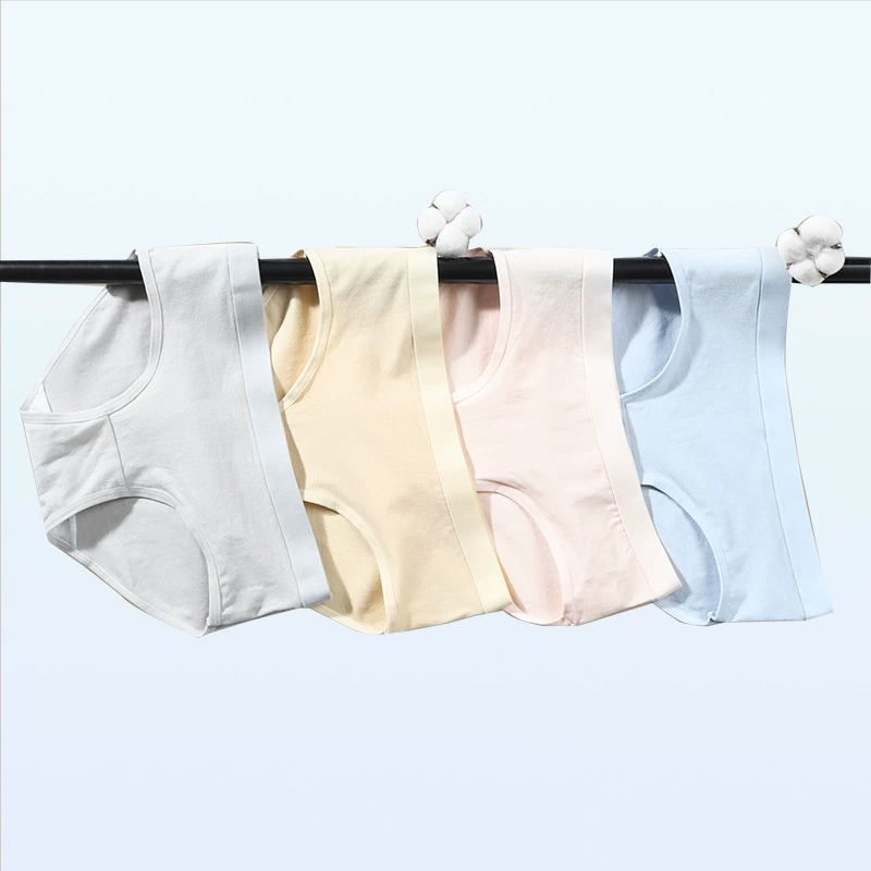 Women's Cotton Underwear Briefs, Breathable Elastic Mid & High Waist, Multi-Color M–XXL