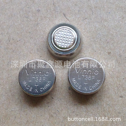 厂家直供大容量L736F无汞纽扣电池 电子产品汽车遥控圆形扣式电池