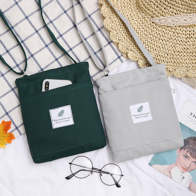 新款帆布单肩包  文艺青年购物手提袋 广州厂家logo