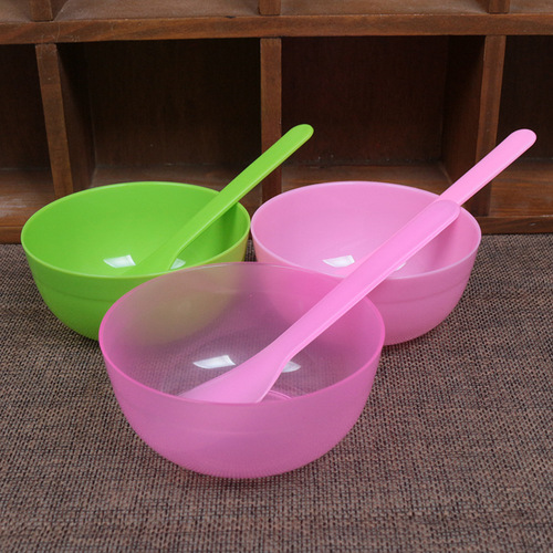 Beauty Tools Mask Bowl Wholesale Makeup and Beauty Supplies Mask Mixing Bowl Mixing Stick Small Plastic Bowl Set Plastic